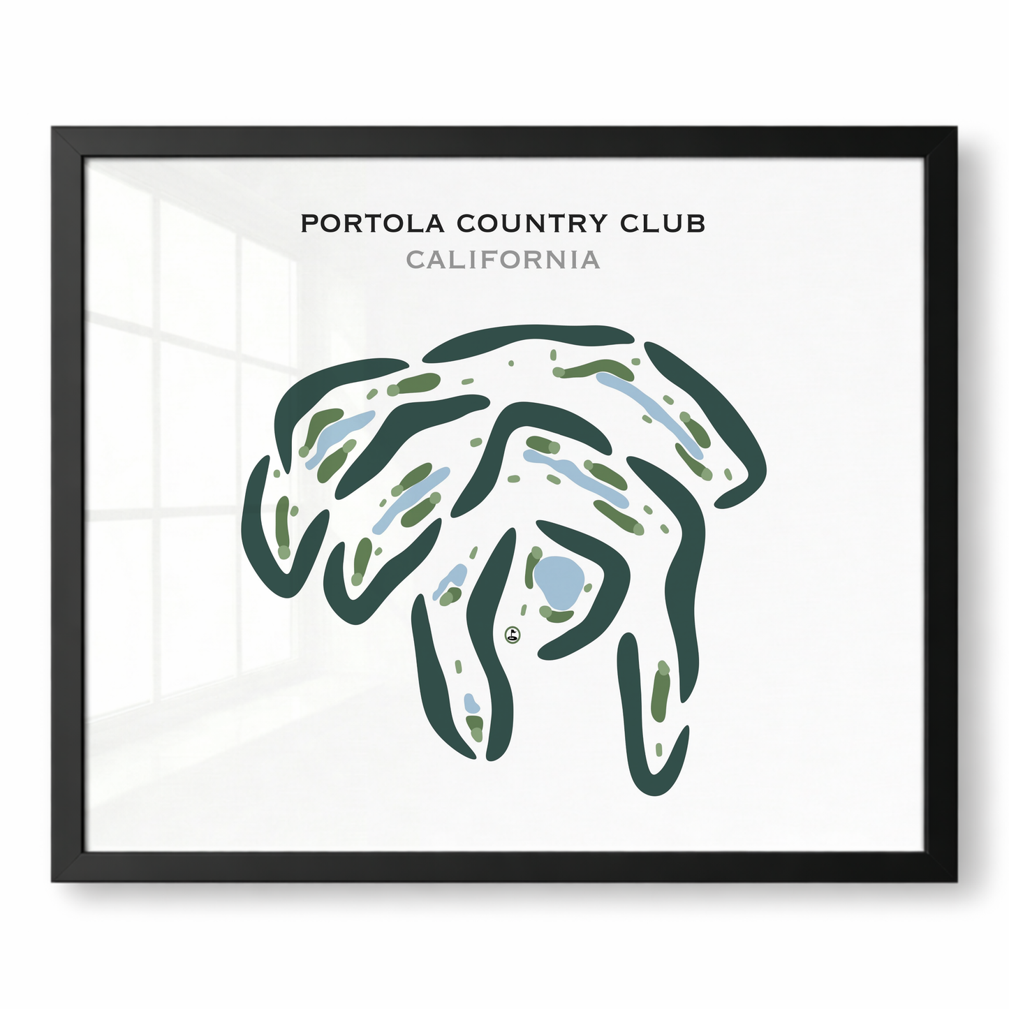 Portola Country Club, California - Printed Golf Courses