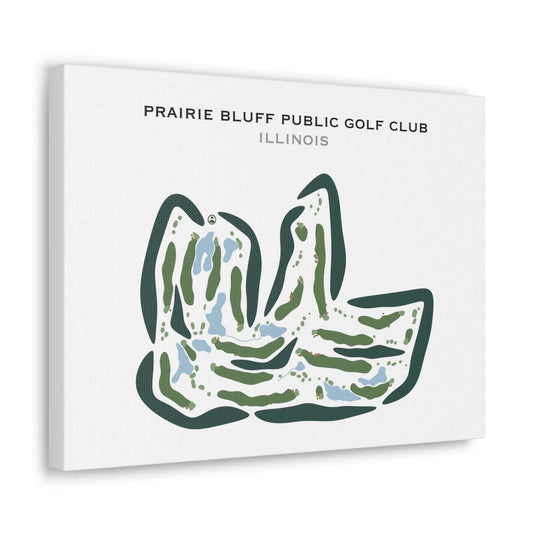 Prairie Bluff Public Golf Club, Illinois - Printed Golf Courses