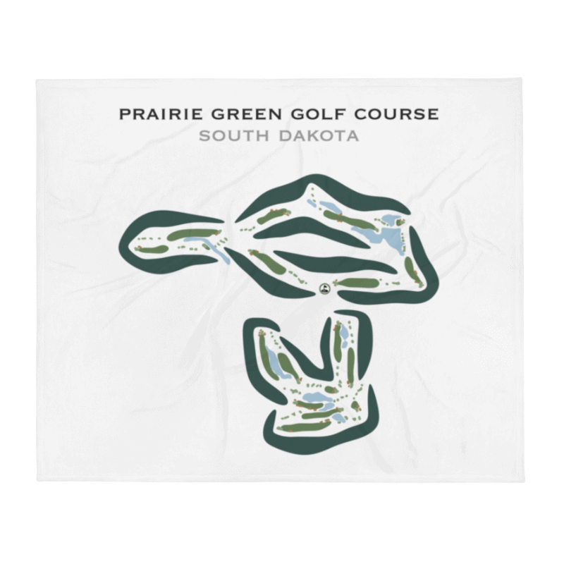 Prairie Green Golf Course, South Dakota - Printed Golf Courses