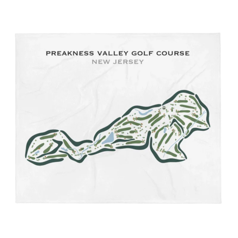 Preakness Valley Golf Course, New Jersey - Printed Golf Course