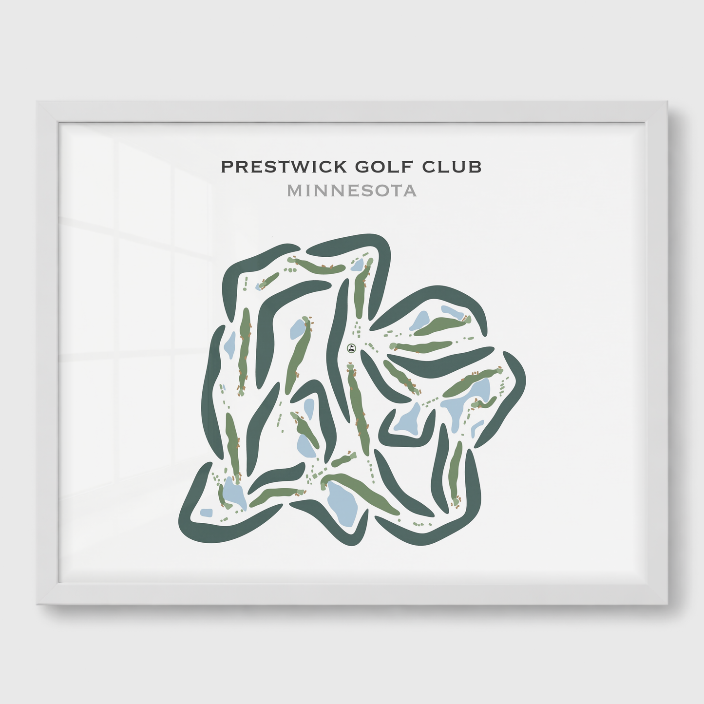 Prestwick Golf Club, Minnesota - Printed Golf Courses