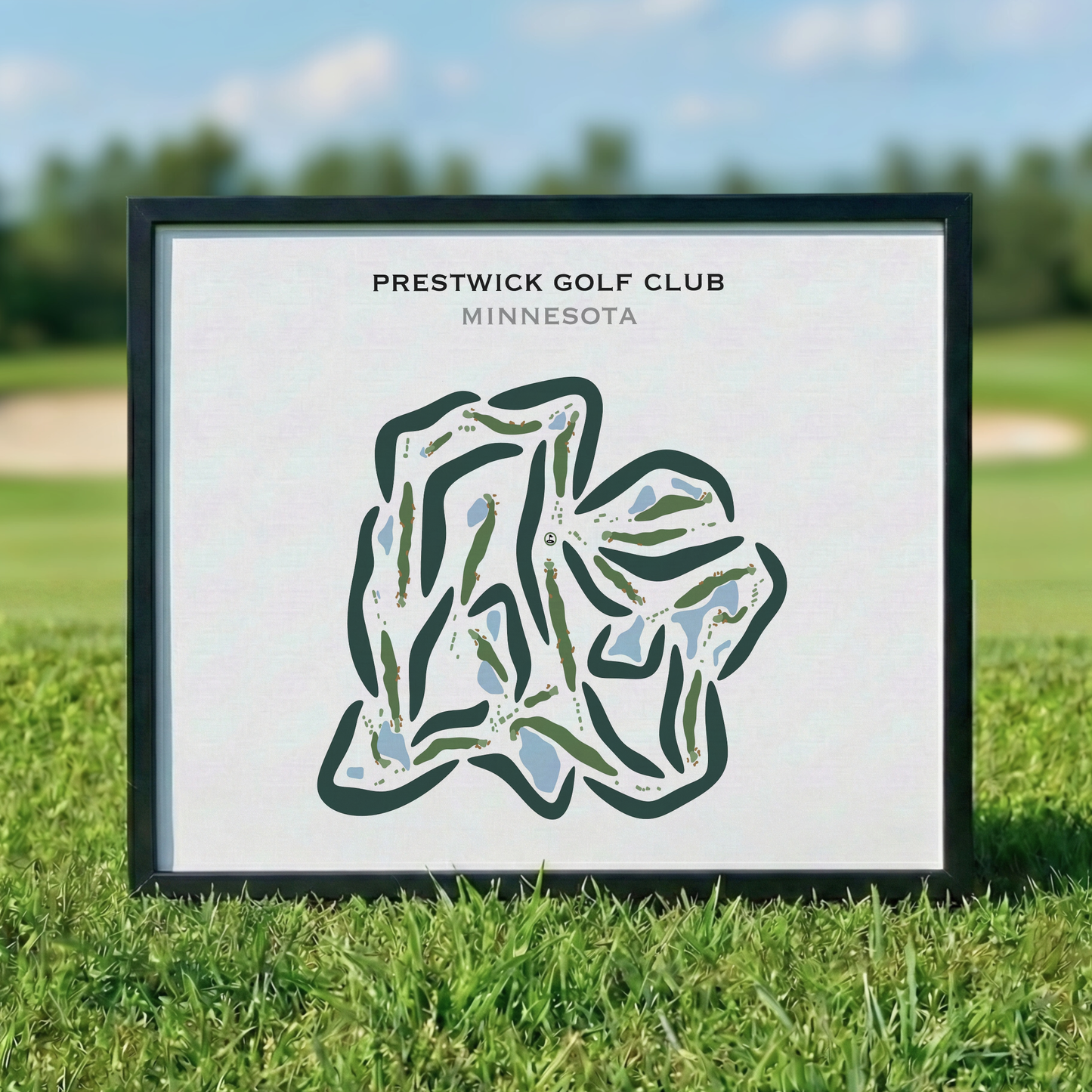Prestwick Golf Club, Minnesota - Printed Golf Courses
