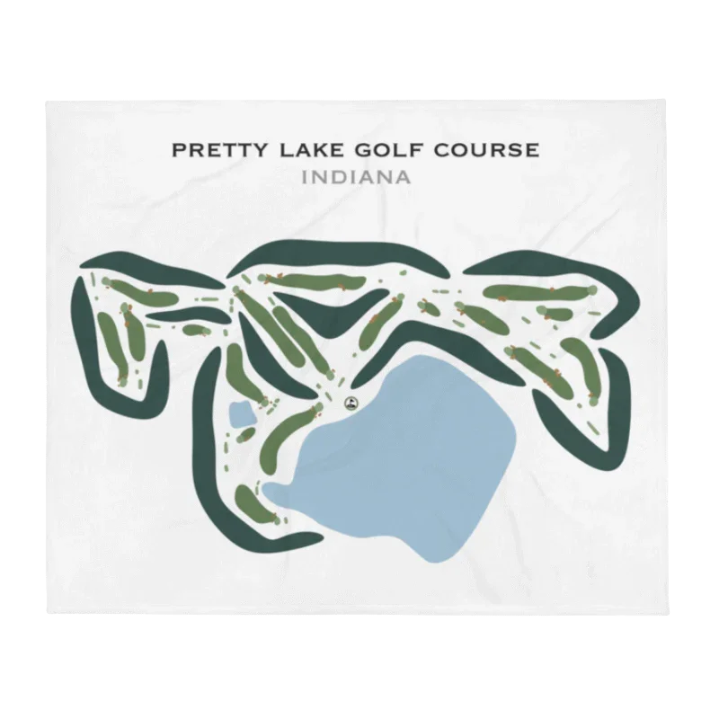 Pretty Lake Golf Course, Indiana - Printed Golf Courses