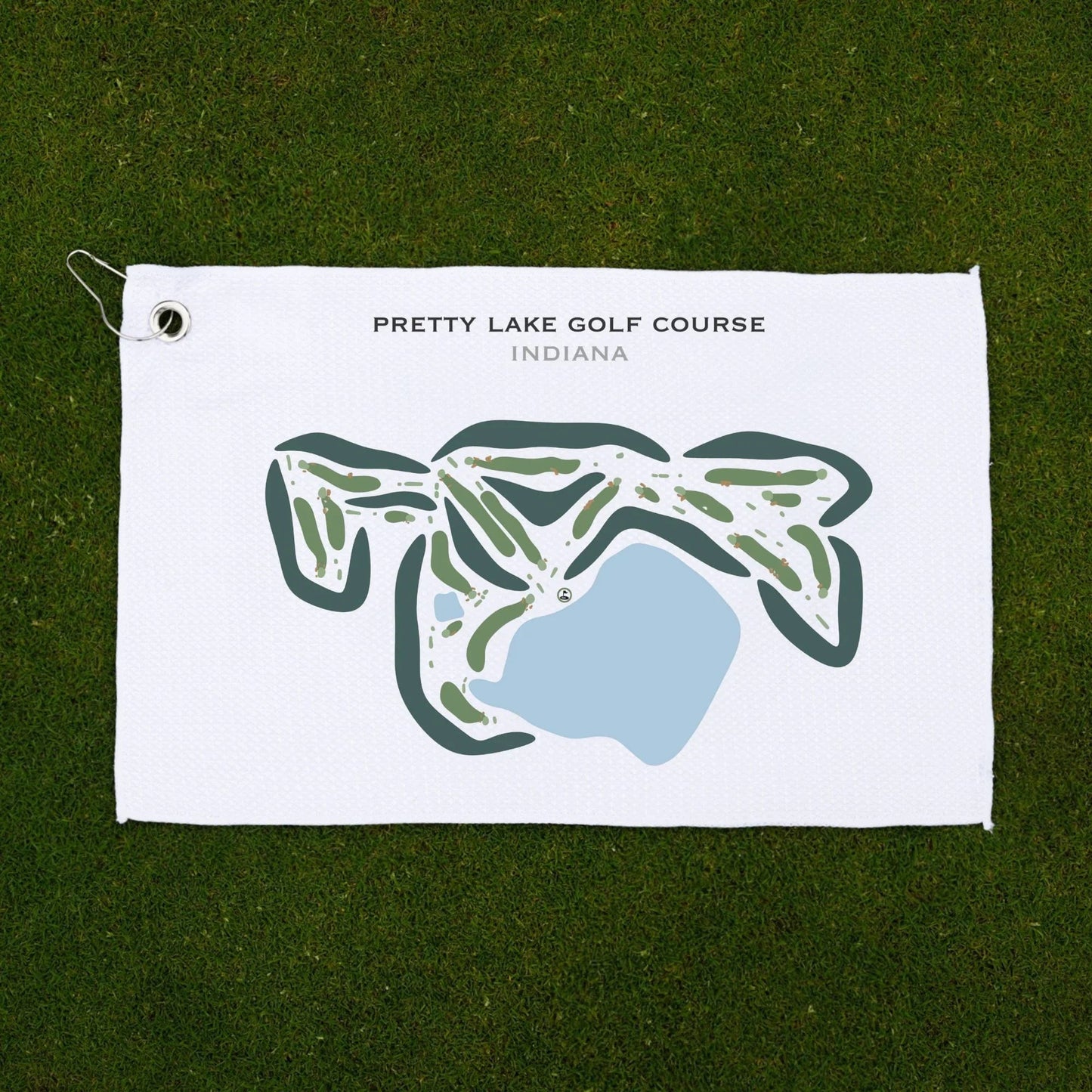 Pretty Lake Golf Course, Indiana - Printed Golf Courses