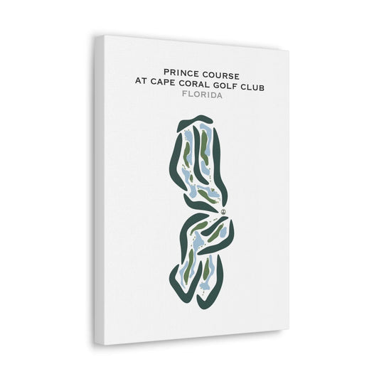 Prince Course at Cape Royal Golf Club, Florida  - Printed Golf Courses
