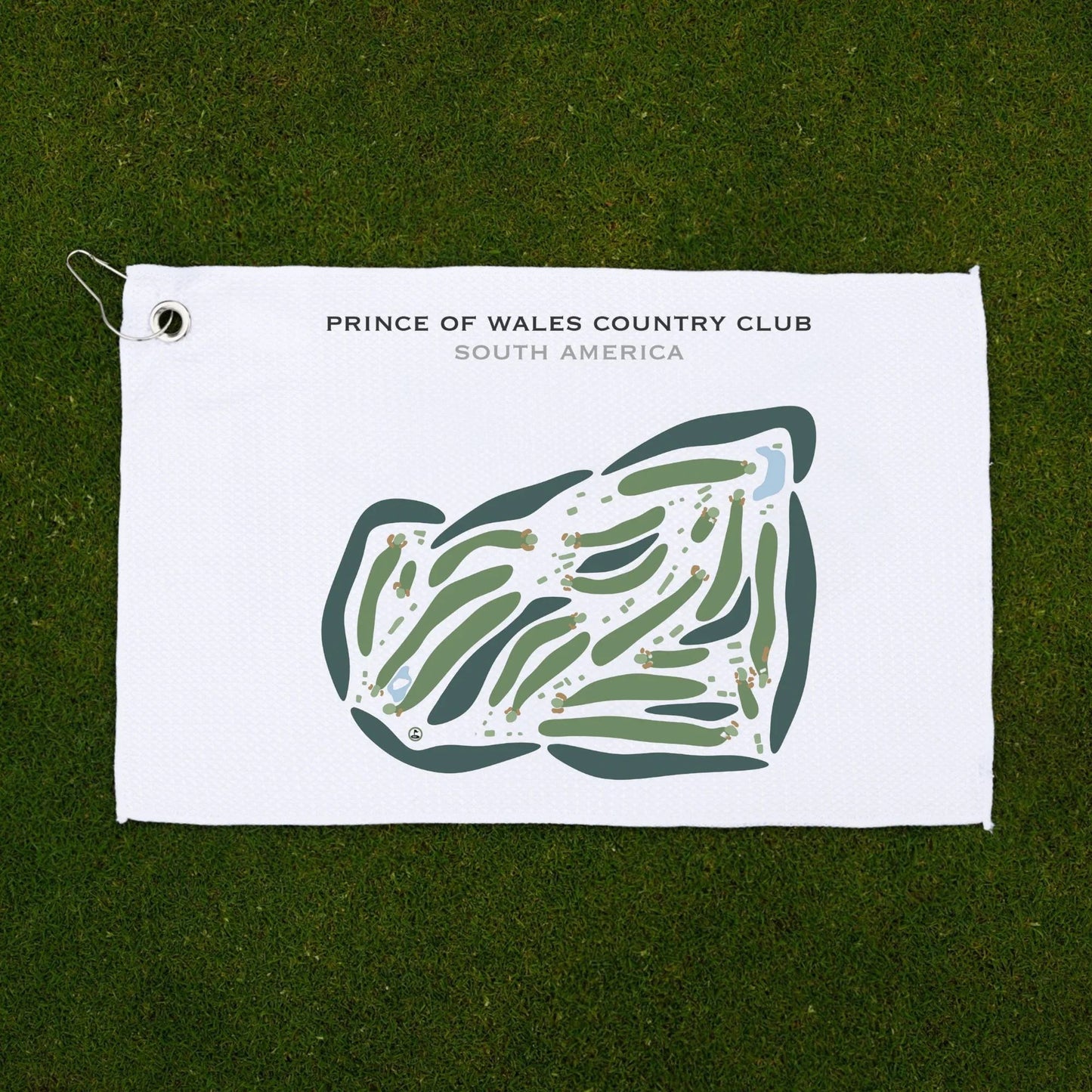 Prince of Wales Country Club, South America - Printed Golf Courses