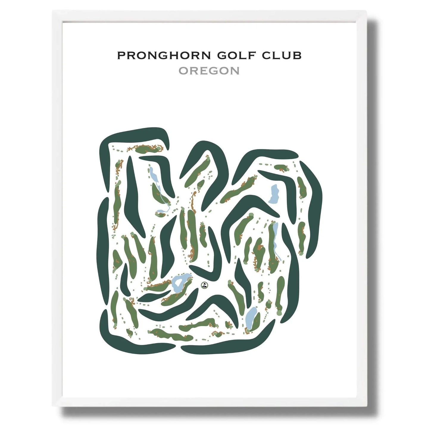 Pronghorn Golf Club, Oregon - Printed Golf Courses