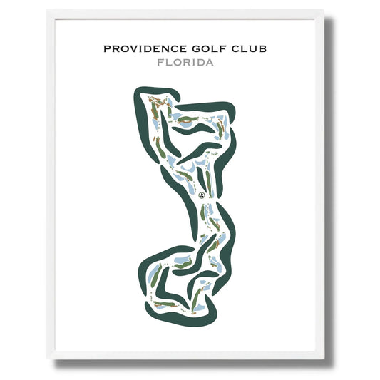 Providence Golf Club, Florida - Printed Golf Courses