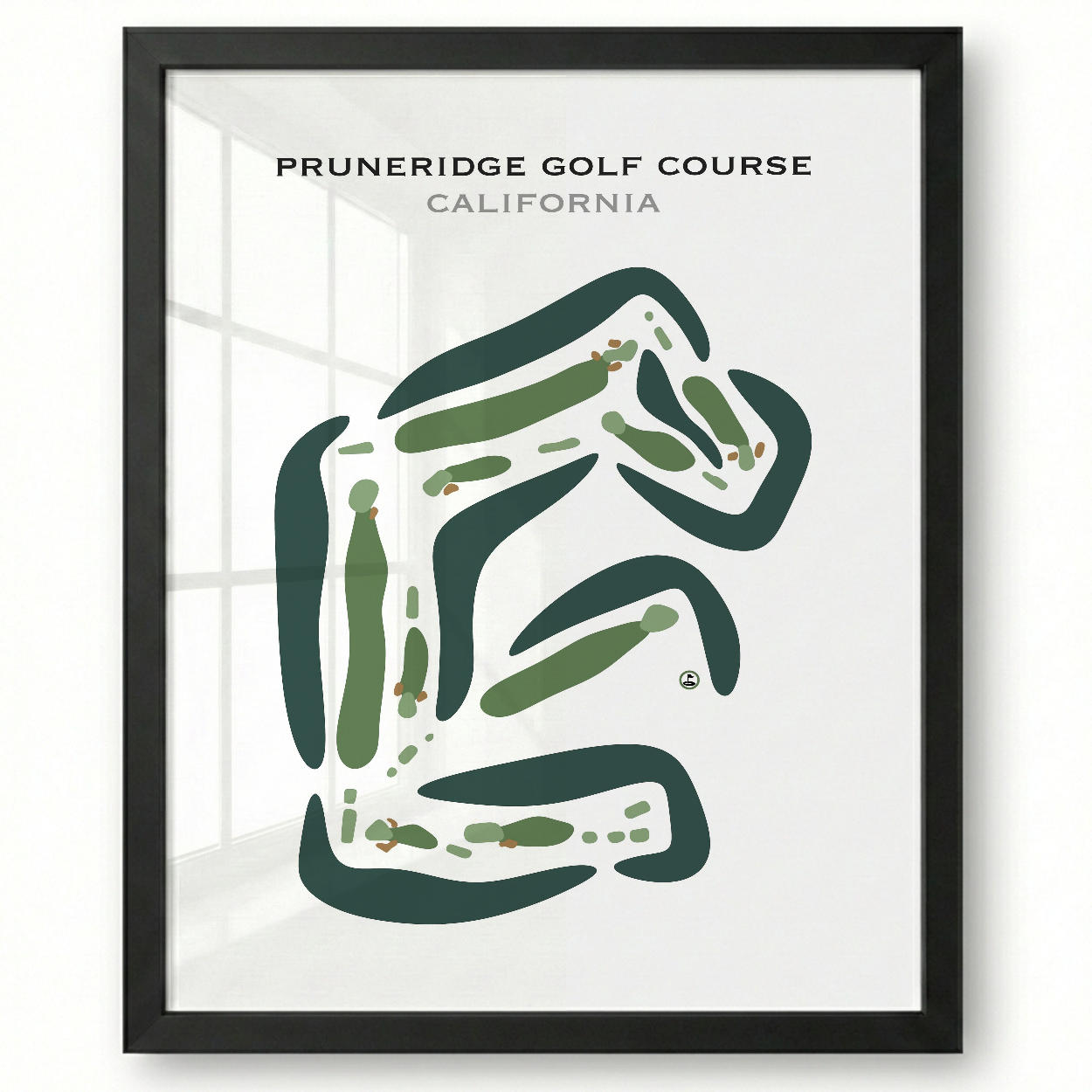 Pruneridge Golf Course, California - Printed Golf Courses