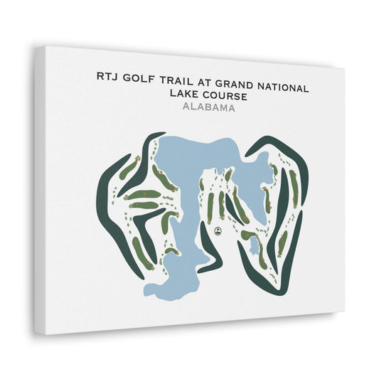 RTJ Golf Trail at Grand National Golf Course, Alabama - Printed Golf Courses