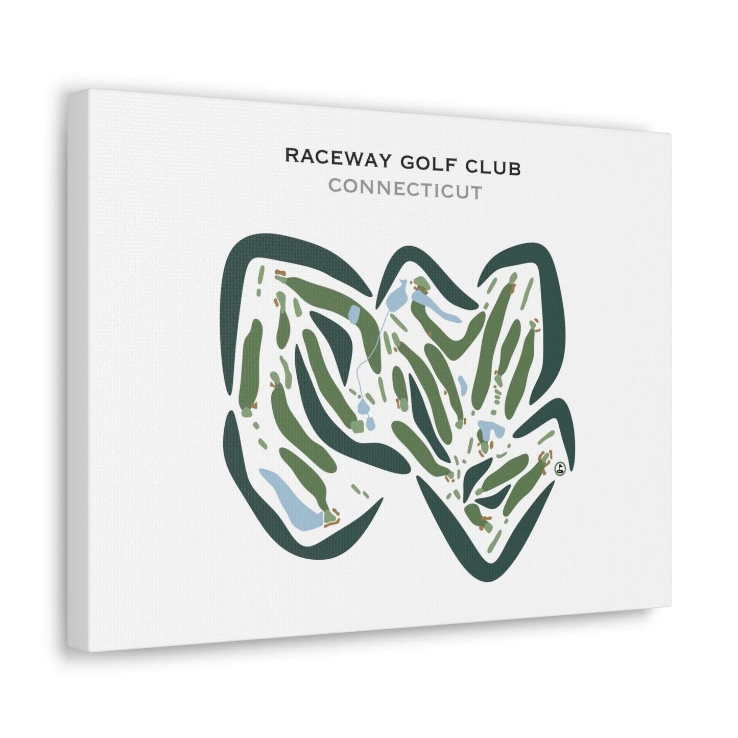 Raceway Golf Club, Connecticut - Printed Golf Courses