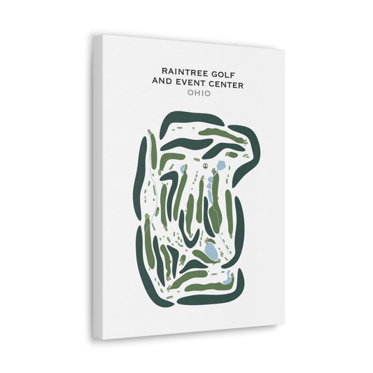 Raintree Golf and Event Center, Ohio - Printed Golf Courses