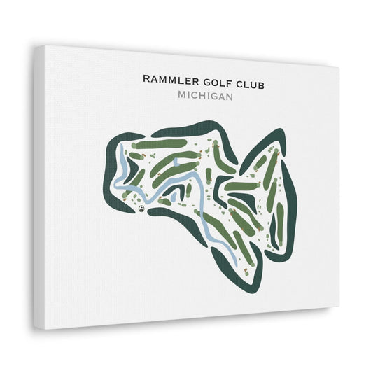Rammler Golf Club, Michigan - Printed Golf Courses
