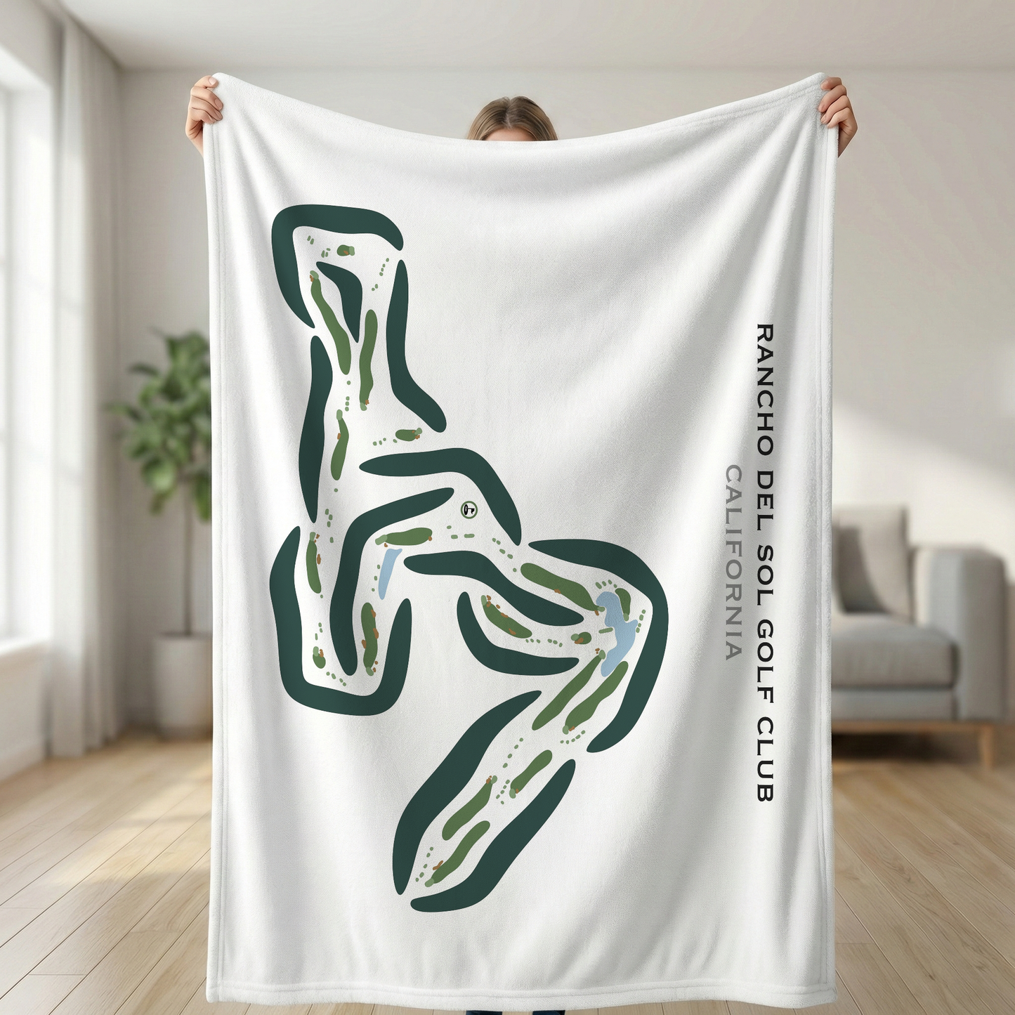 Rancho Del Sol Golf Club, California - Printed Golf Courses