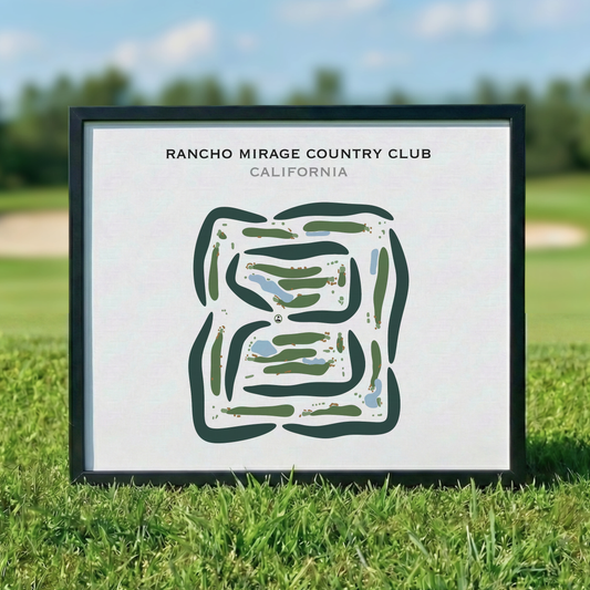 Rancho Mirage Country Club, California - Printed Golf Courses