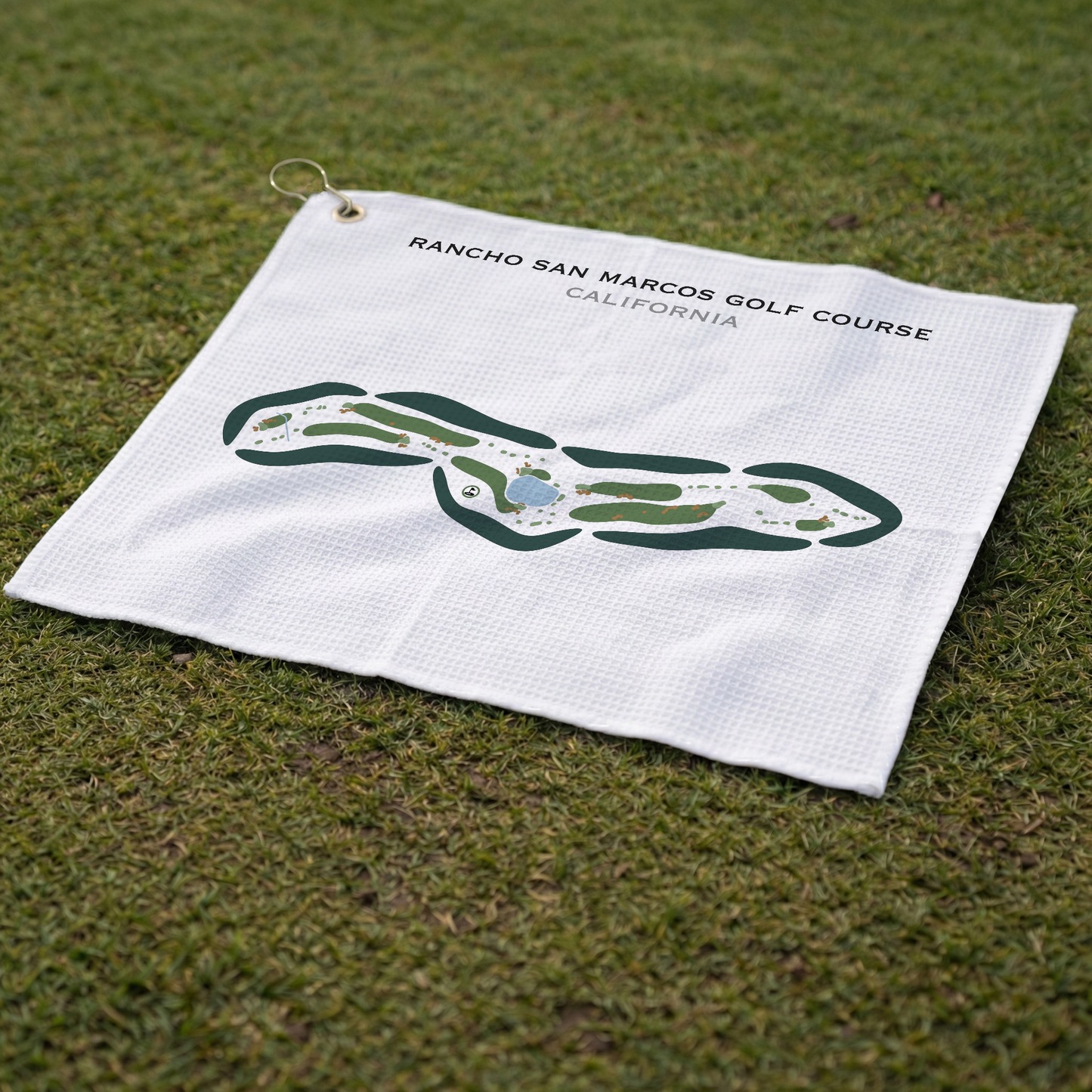 Rancho San Marcos Golf Course, California - Printed Golf Courses