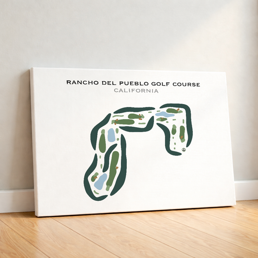 Rancho del Pueblo Golf Course, California - Printed Golf Courses