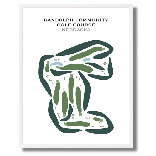 Randolph Community Golf Course, Nebraska - Printed Golf Courses