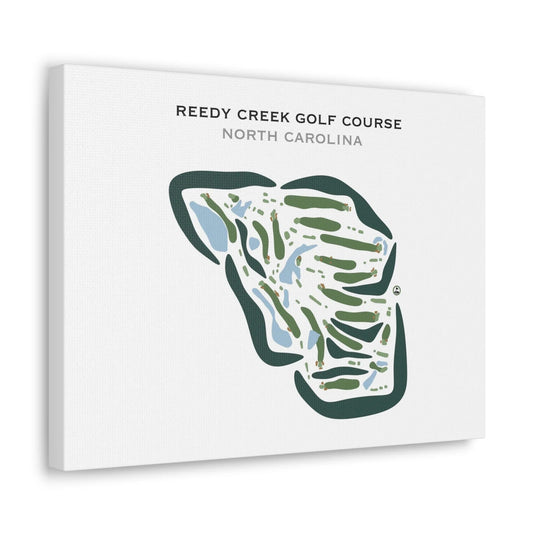Reedy Creek Golf Course, North Carolina - Printed Golf Courses