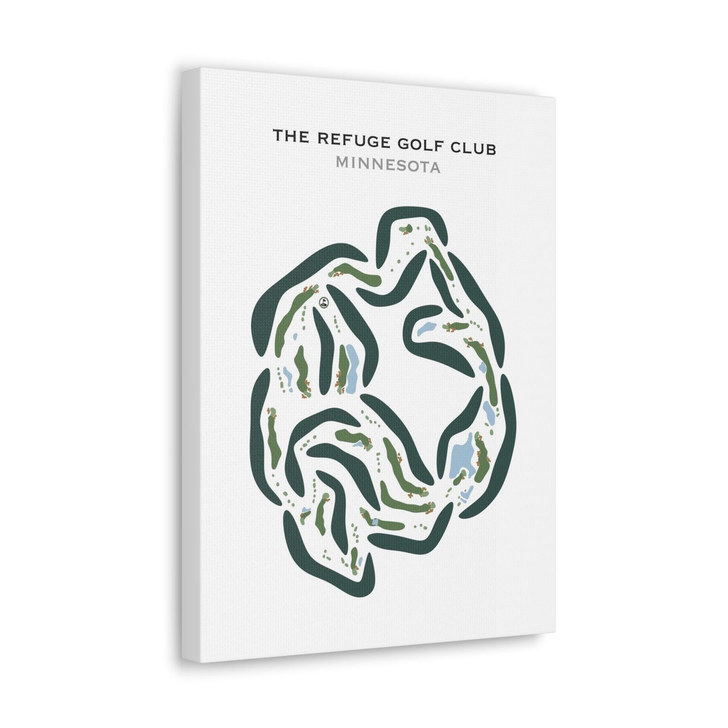 The Refuge Golf Club, Minnesota - Printed Golf Courses