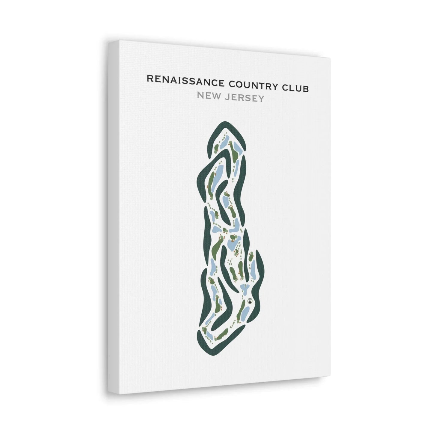 Renaissance Country Club, Manchester, New Jersey - Printed Golf Courses