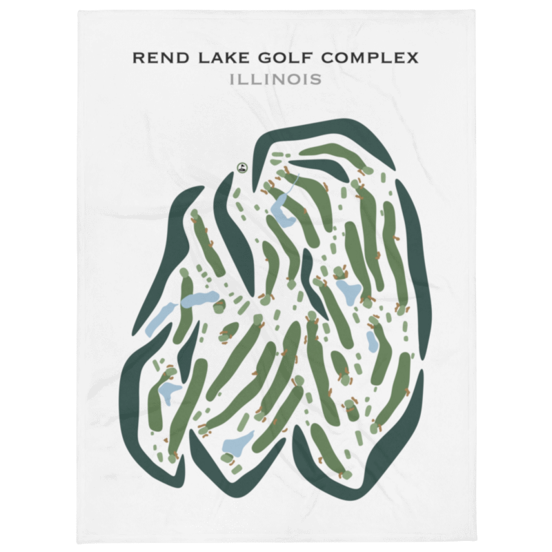 Rend Lake Golf Complex, Illinois - Printed Golf Courses