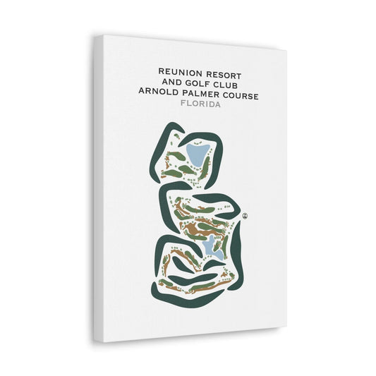 Reunion Resort and Golf Club, Arnold Palmer Course, Florida - Printed Golf Courses