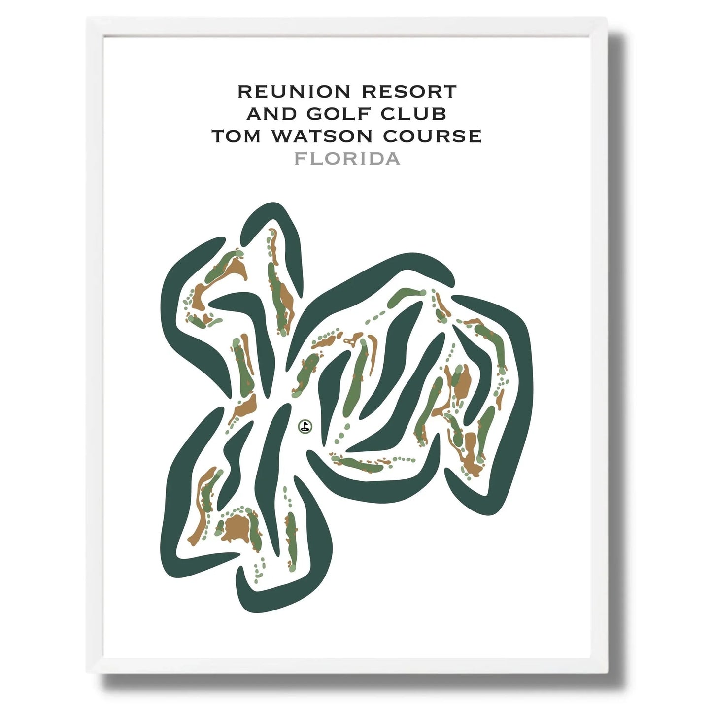 Reunion Resort and Golf Club, Tom Watson Course, Florida - Printed Golf Courses