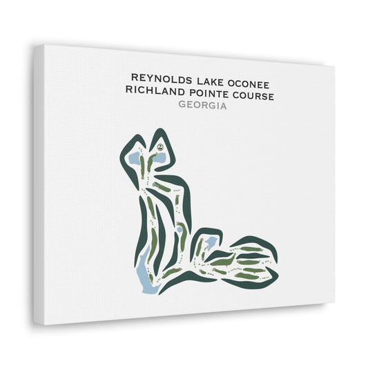 Reynolds Lake Oconee - Richland Pointe Course, Georgia - Printed Golf Courses