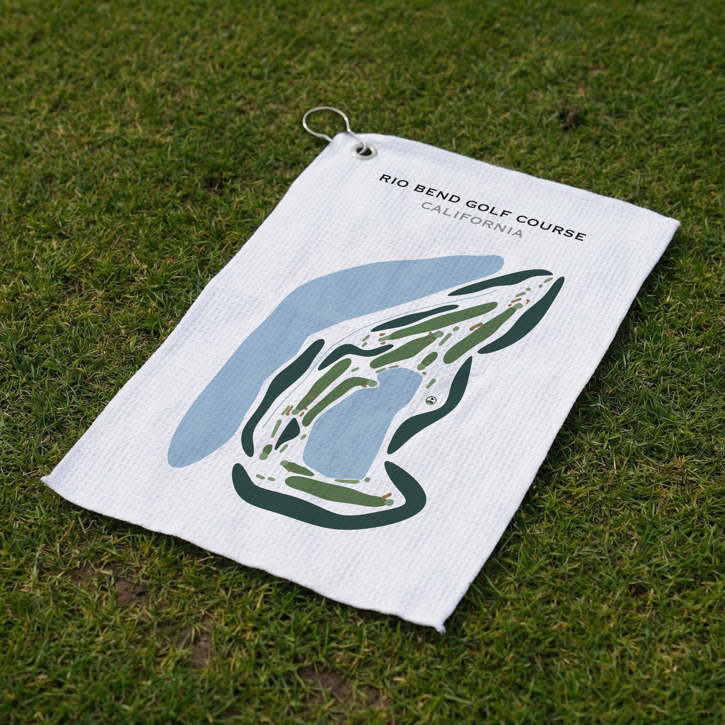 Rio Bend Golf Course, California - Printed Golf Courses