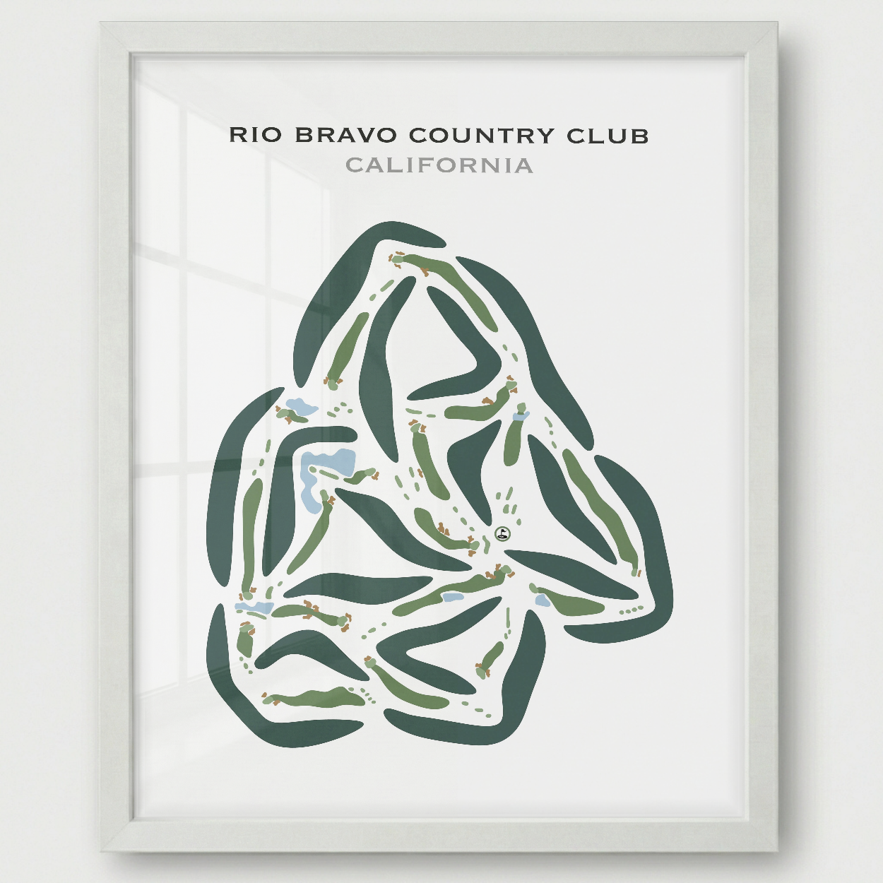 Rio Bravo Country Club, California - Printed Golf Courses