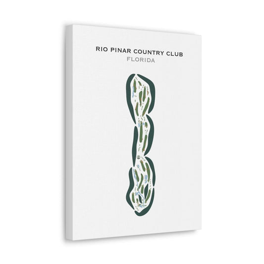 Rio Pinar Country Club, Florida - Printed Golf Courses