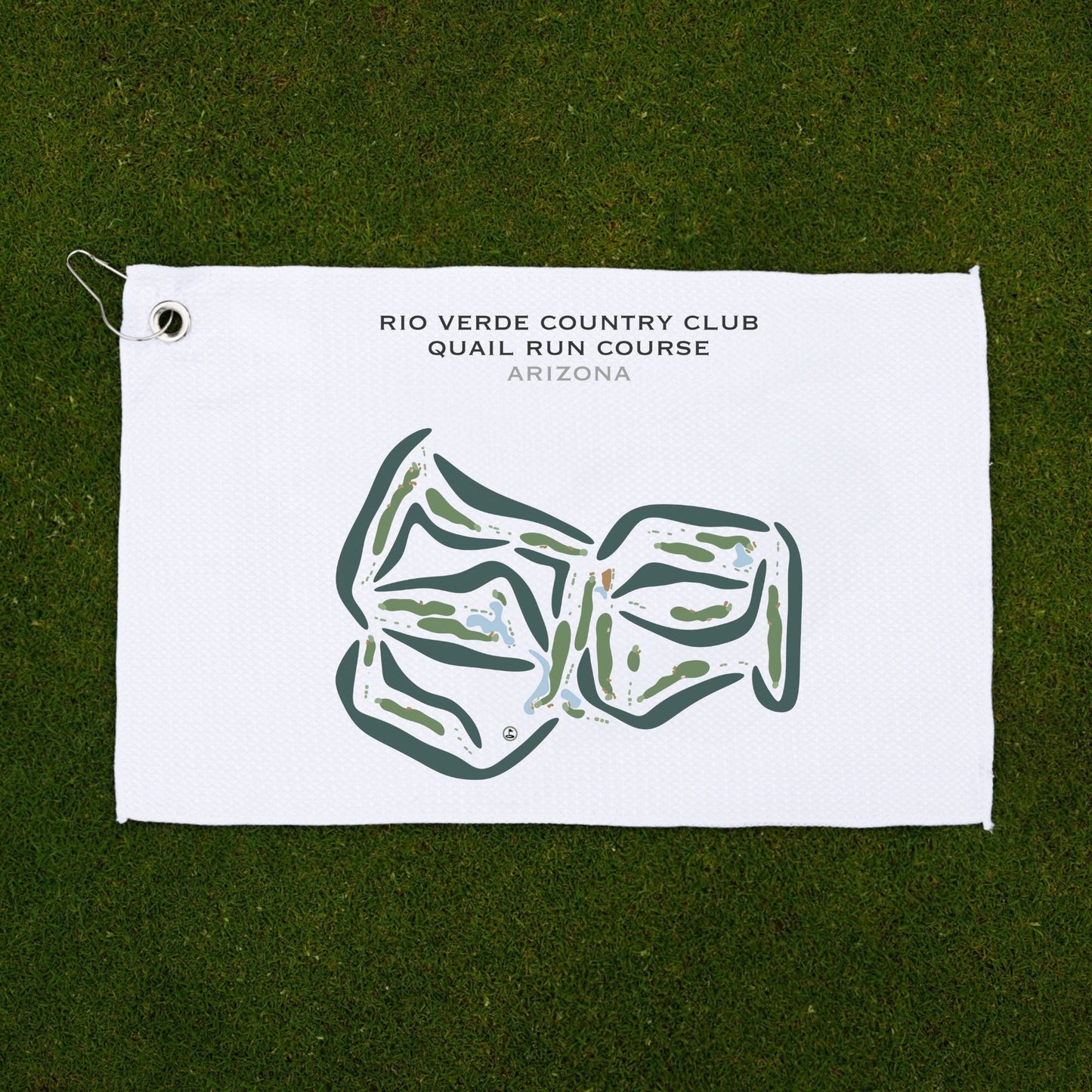 Rio Verde Country Club - Quail Run Course, Arizona - Printed Golf Courses