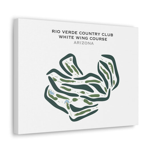 Rio Verde Country Club - White Wing Course, Arizona - Printed Golf Courses