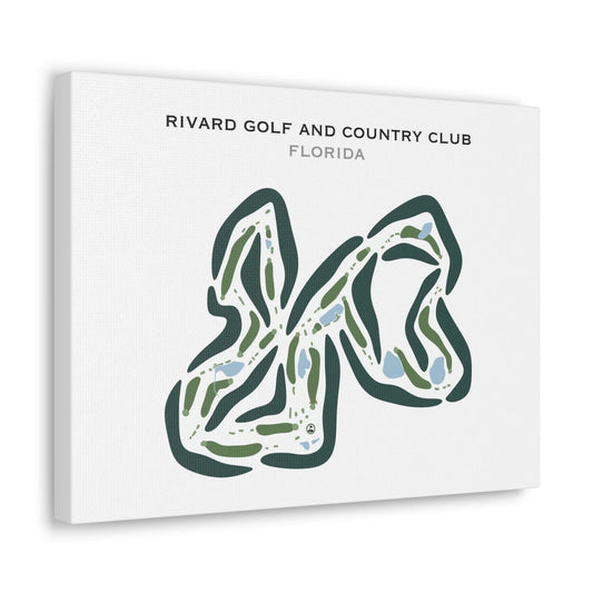 Rivard Golf and Country Club, Florida - Printed Golf Courses