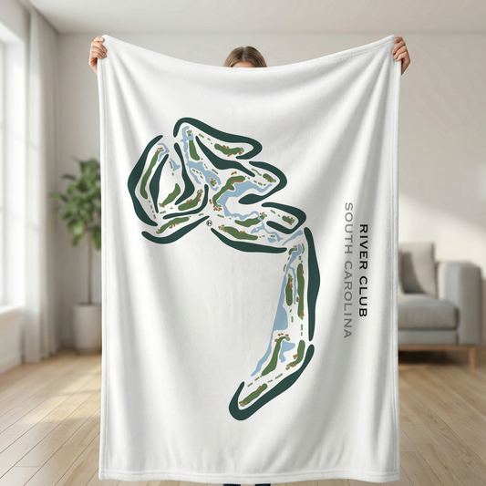 River Club, South Carolina - Printed Golf Courses