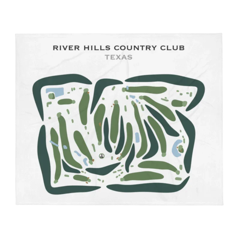 River Hills Country Club, Texas - Printed Golf Courses