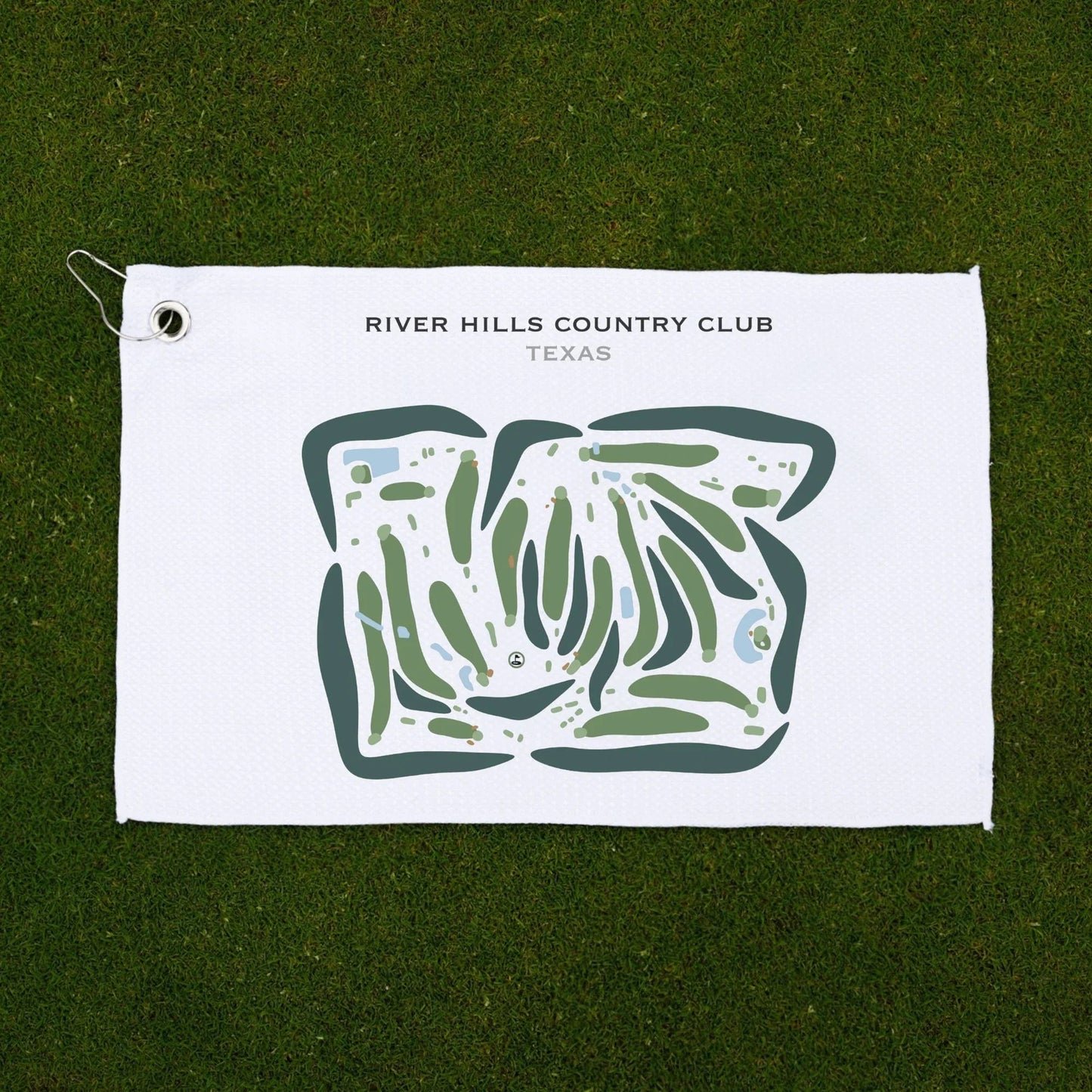 River Hills Country Club, Texas - Printed Golf Courses