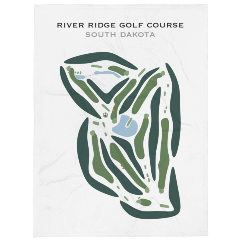 River Ridge Golf Course, South Dakota - Printed Golf Courses