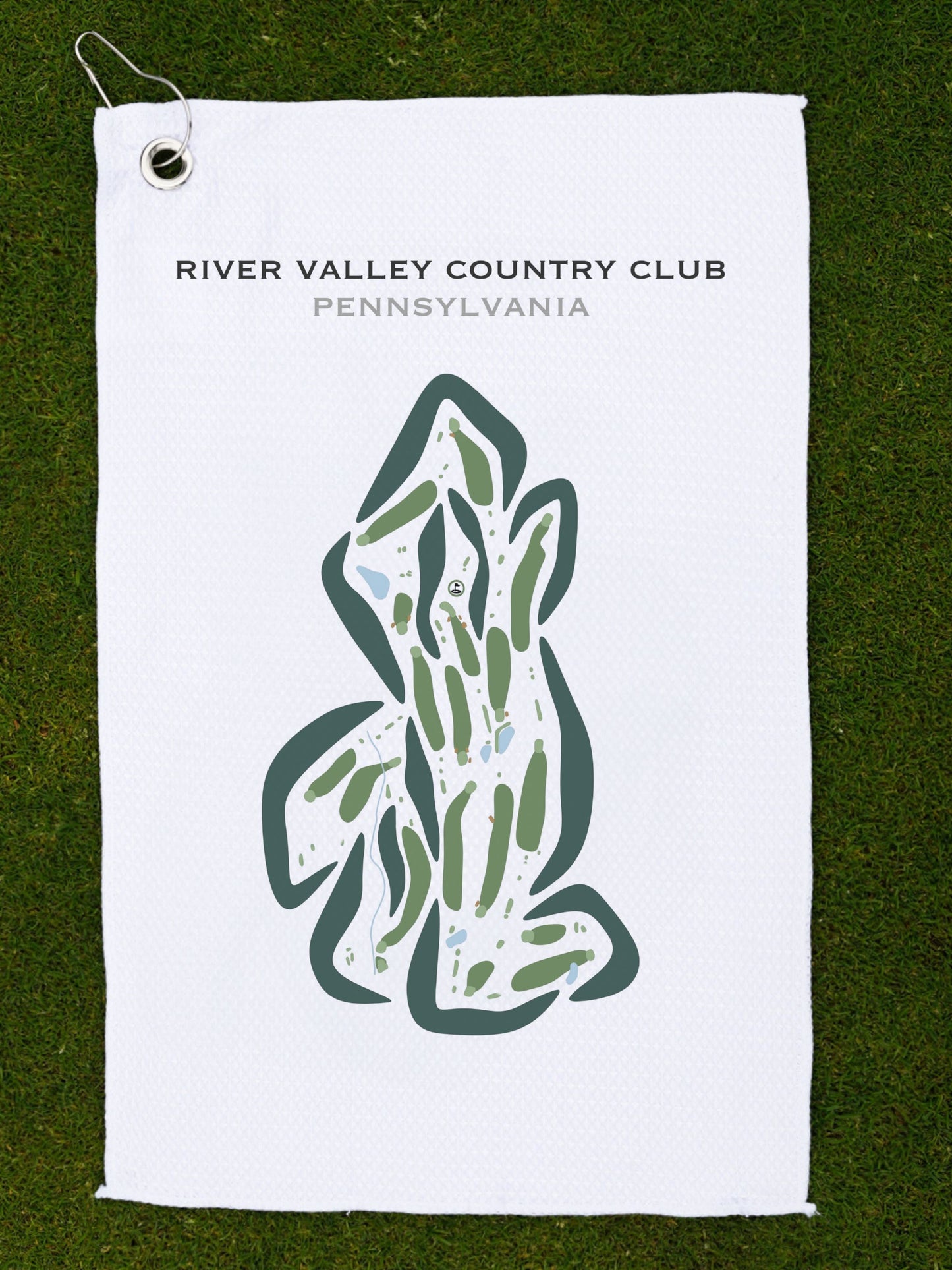 River Valley Country Club, Pennsylvania - Printed Golf Courses