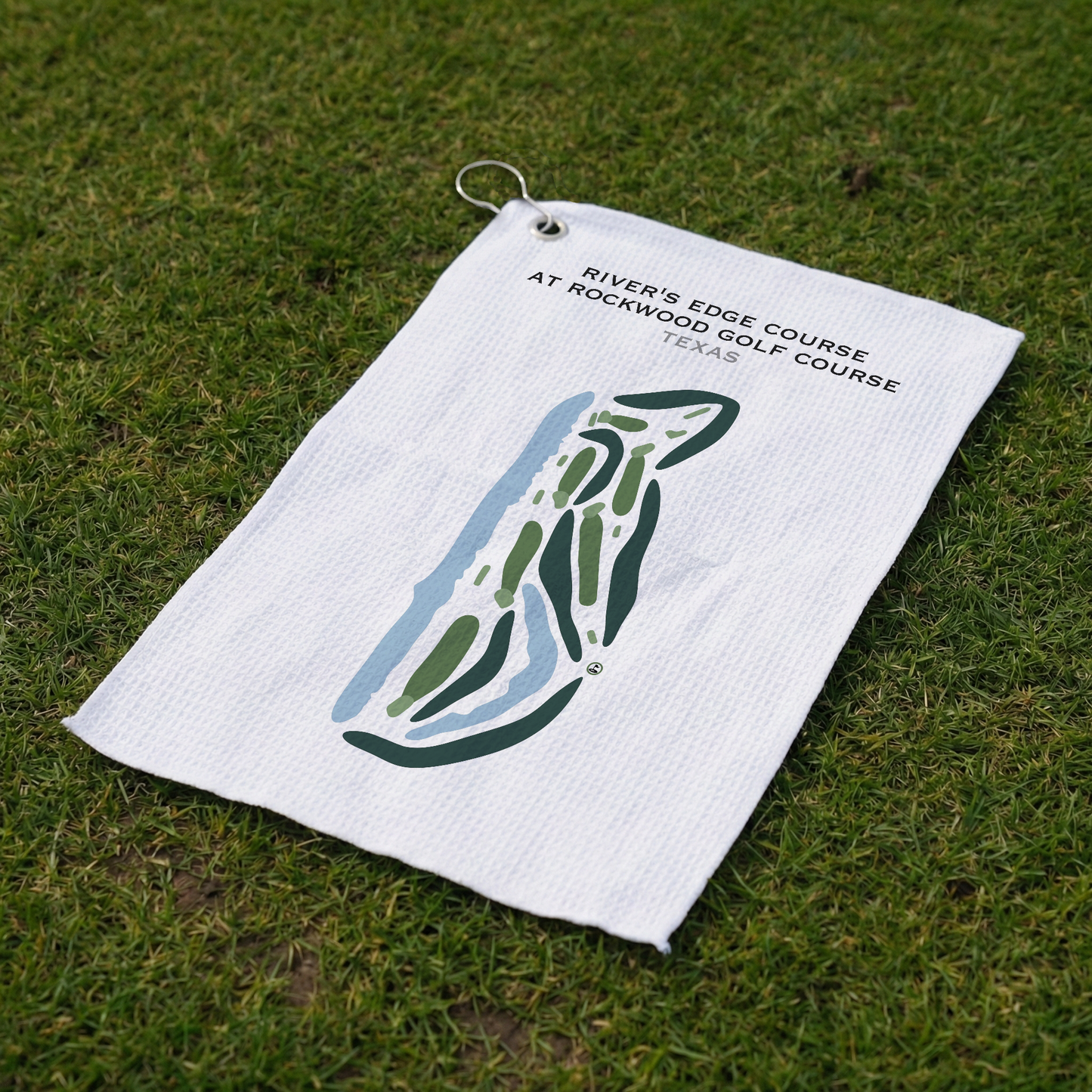 River's Edge at Rockwood Golf Course, Texas - Printed Golf Courses