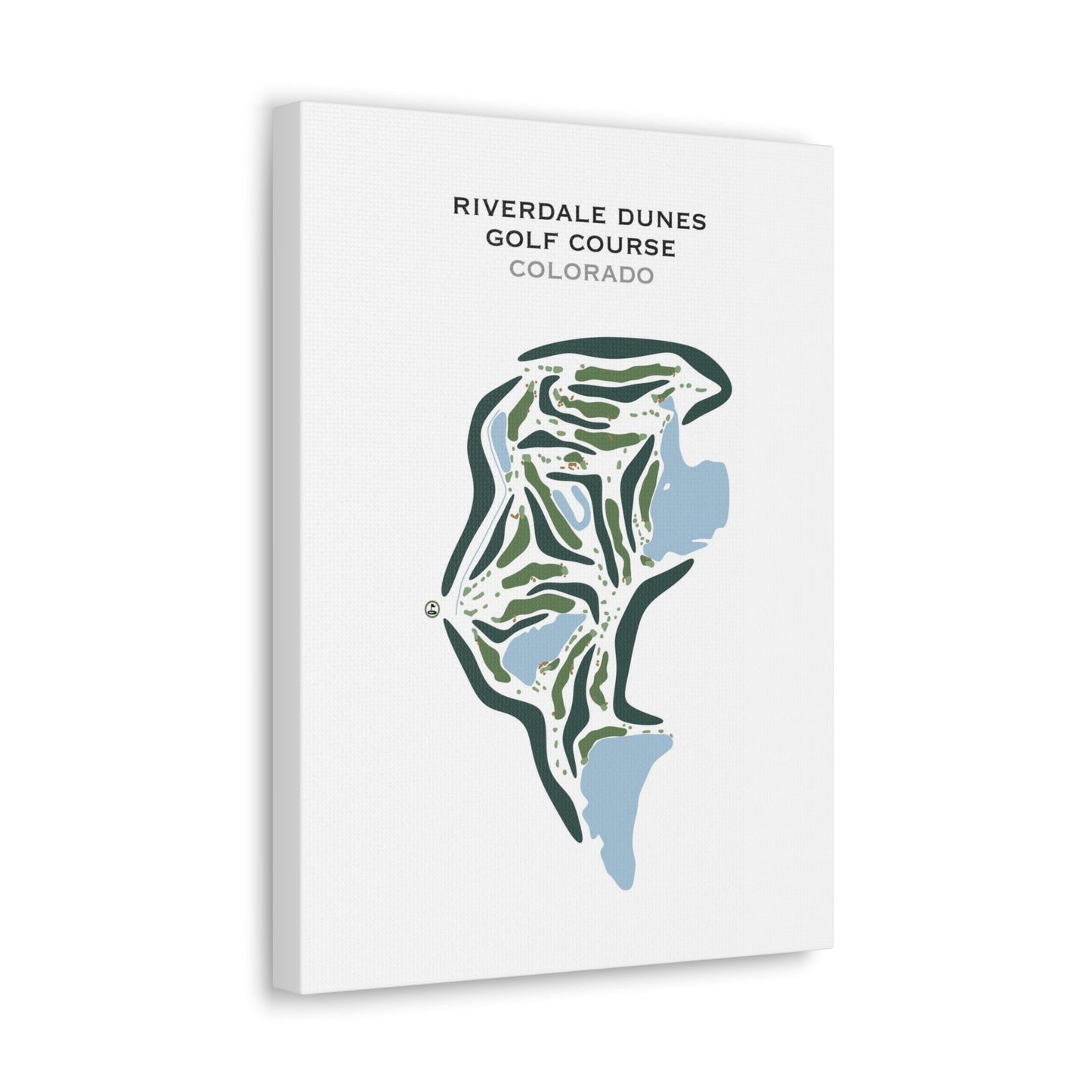 Riverdale Dunes Golf Course, Colorado - Printed Golf Courses