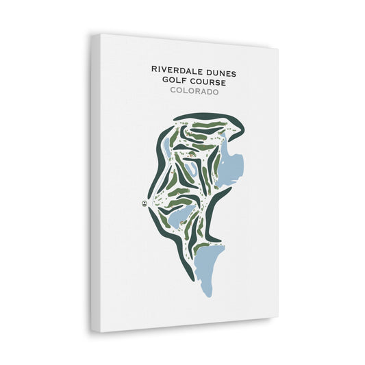 Riverdale Dunes Golf Course, Colorado - Printed Golf Courses