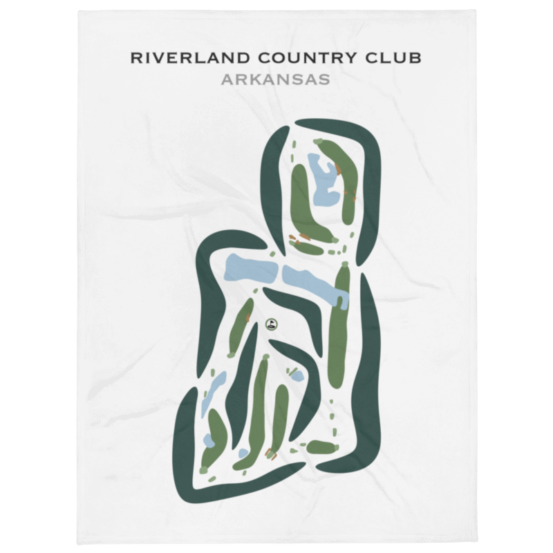 Riverland Country Club, Arkansas - Printed Golf Courses