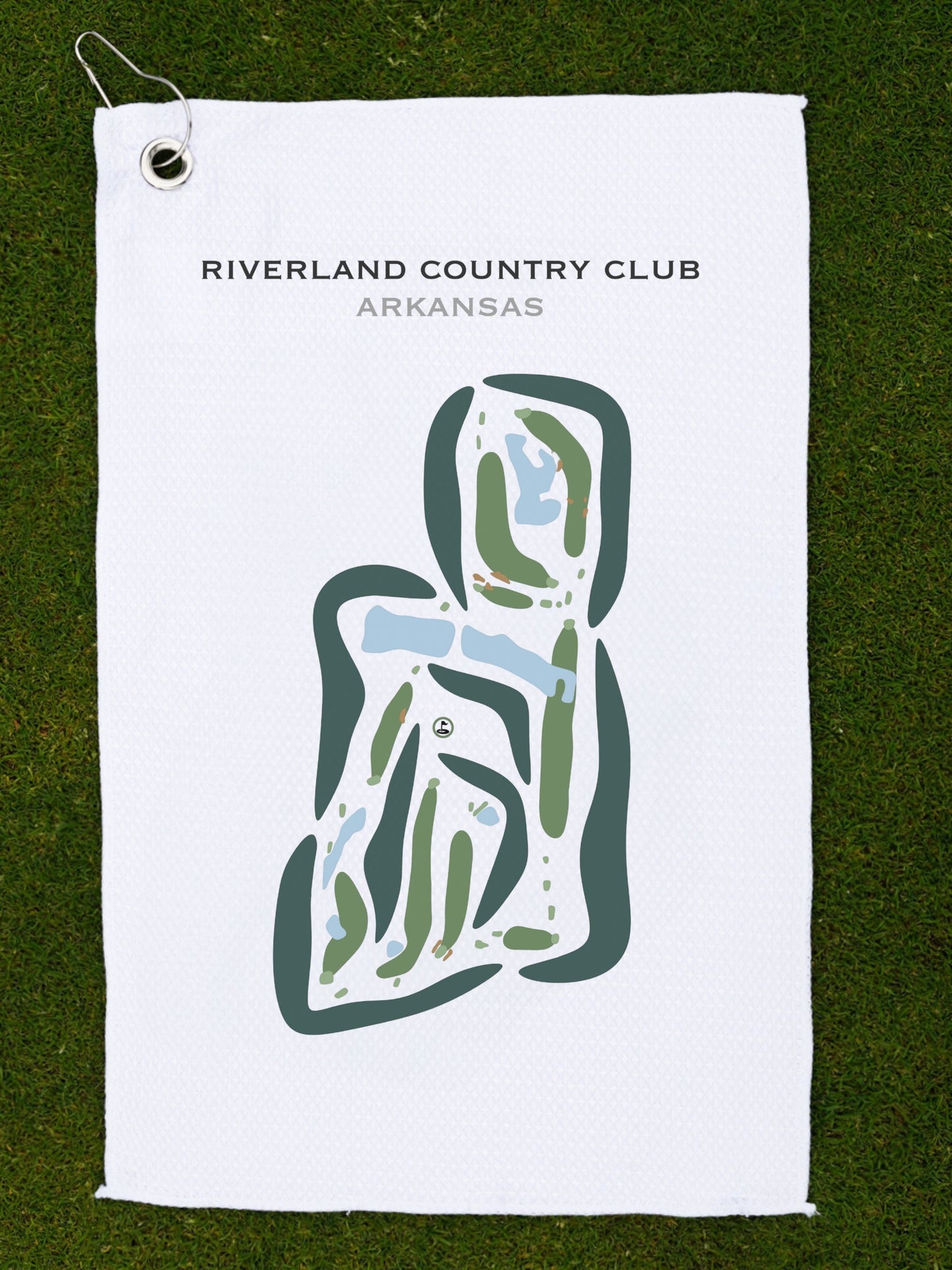 Riverland Country Club, Arkansas - Printed Golf Courses