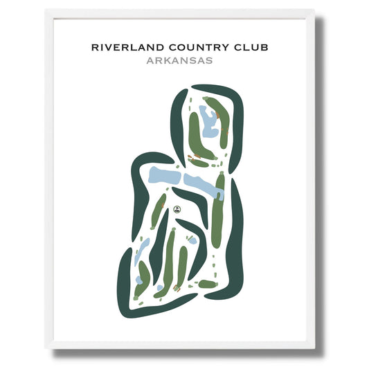 Riverland Country Club, Arkansas - Printed Golf Courses