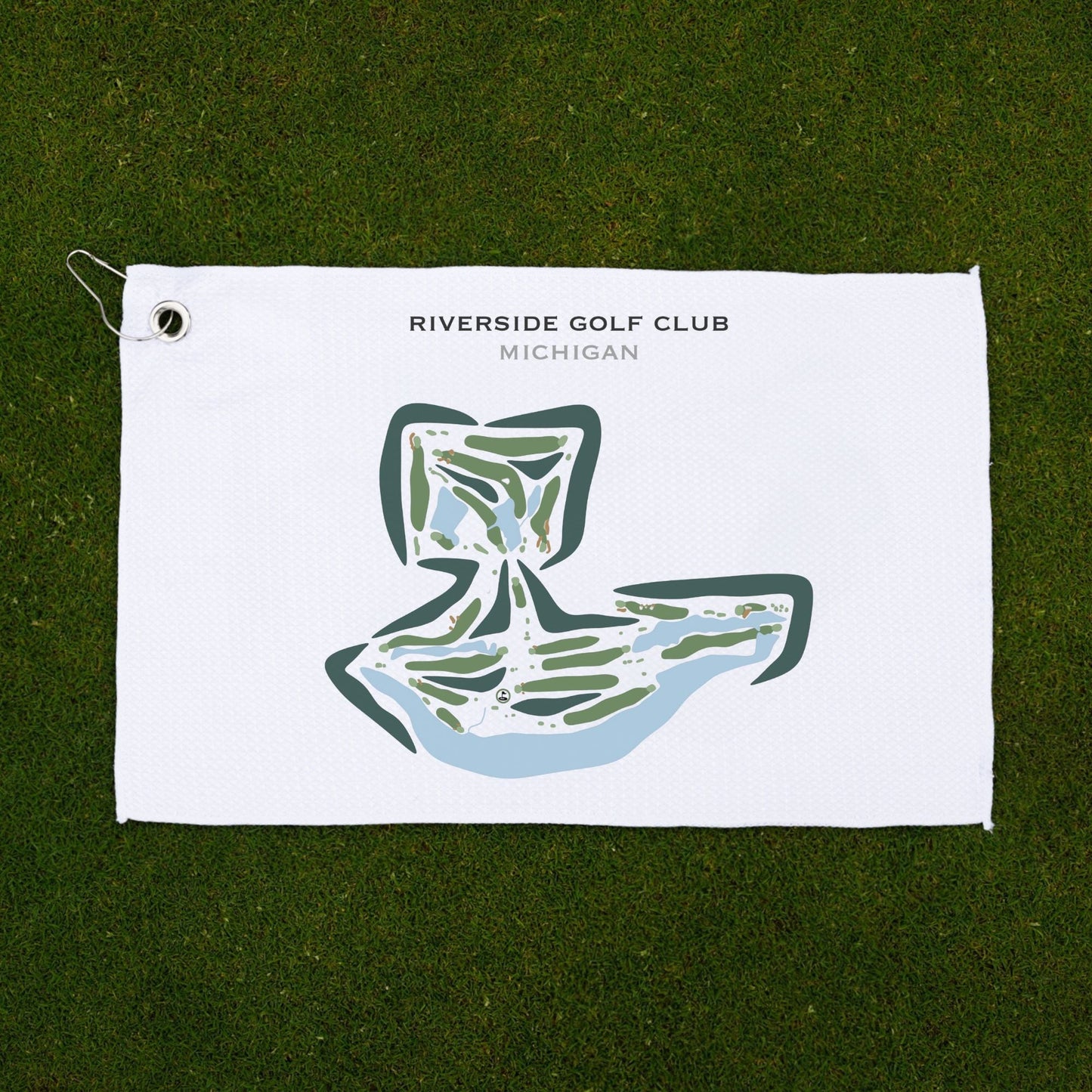 Riverside Golf Club, Michigan - Printed Golf Courses