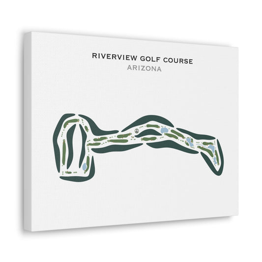 Riverview Golf Course, Arizona - Printed Golf Courses