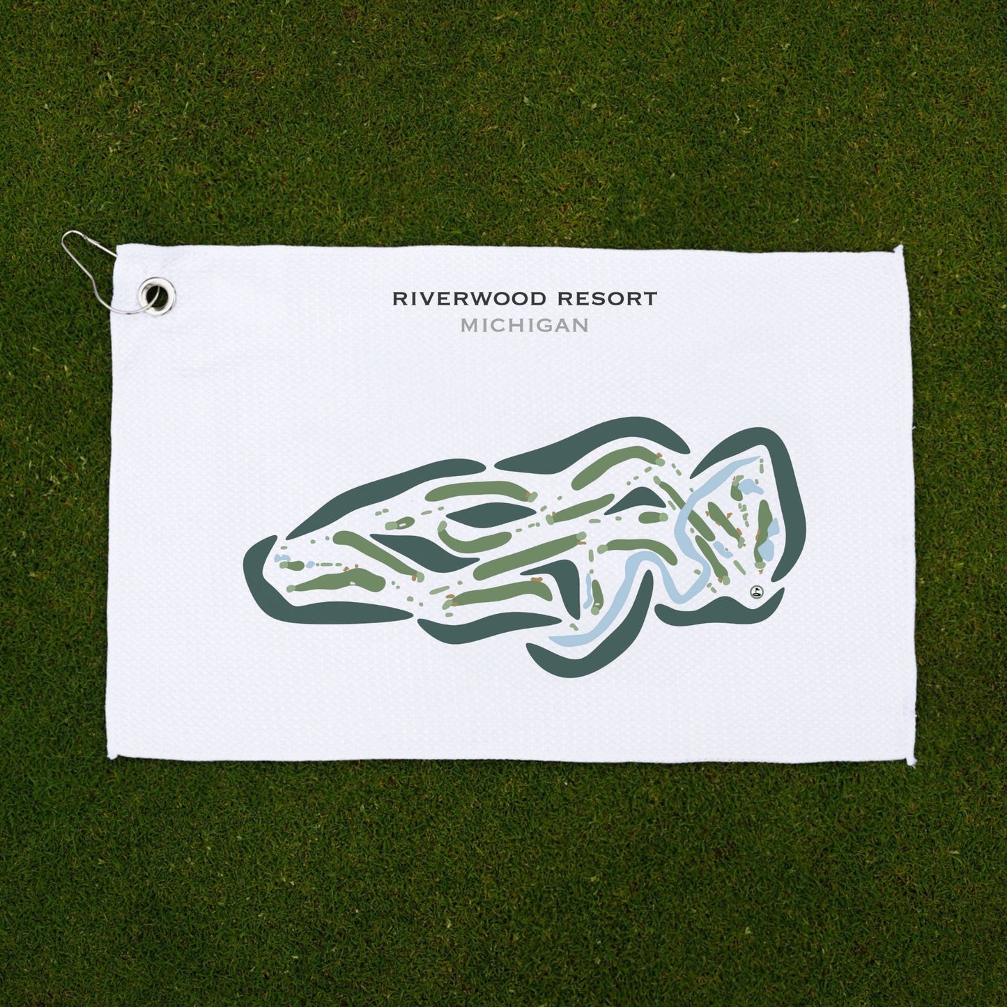 Riverwood Resort, Michigan - Printed Golf Courses
