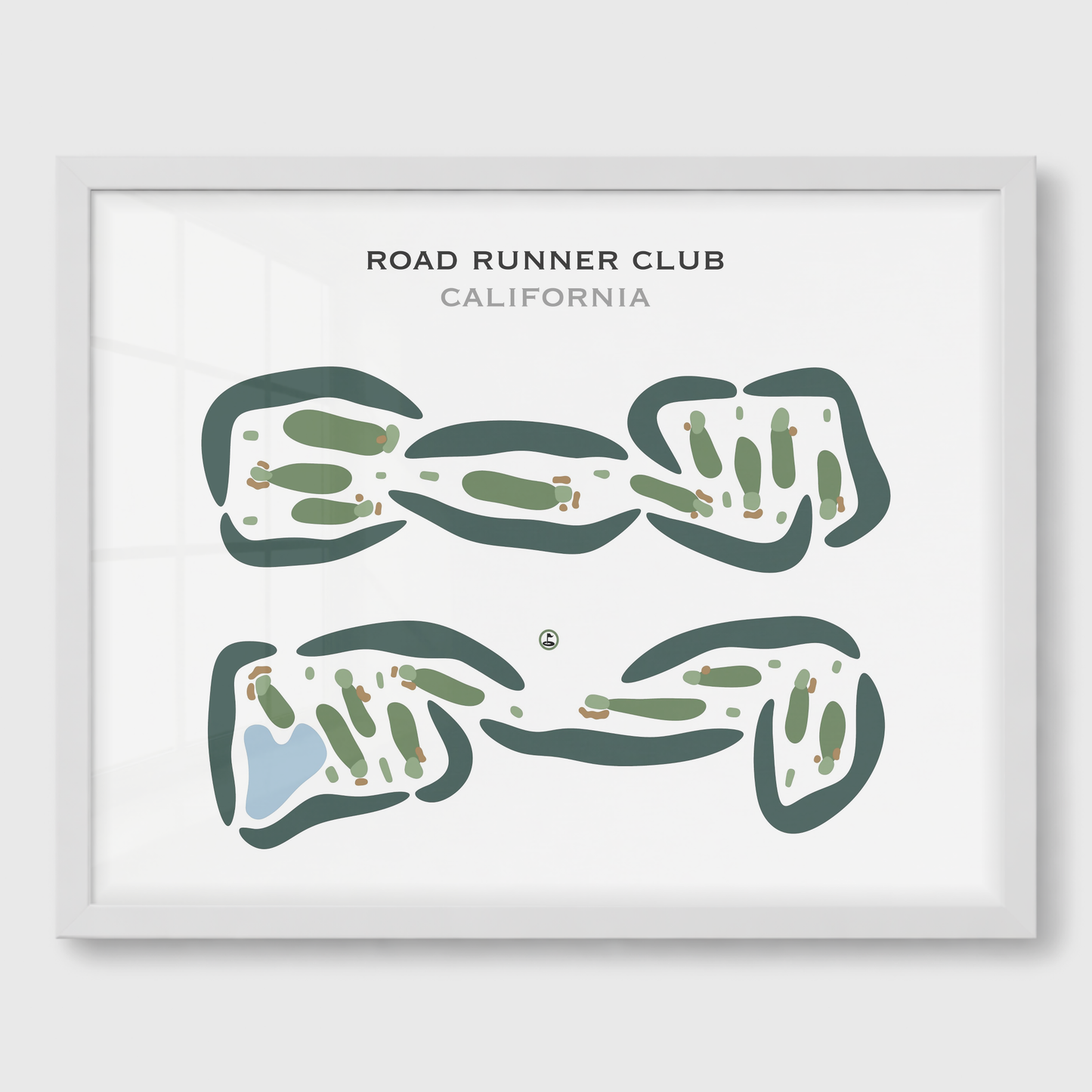 Road Runner Club, California - Printed Golf Courses